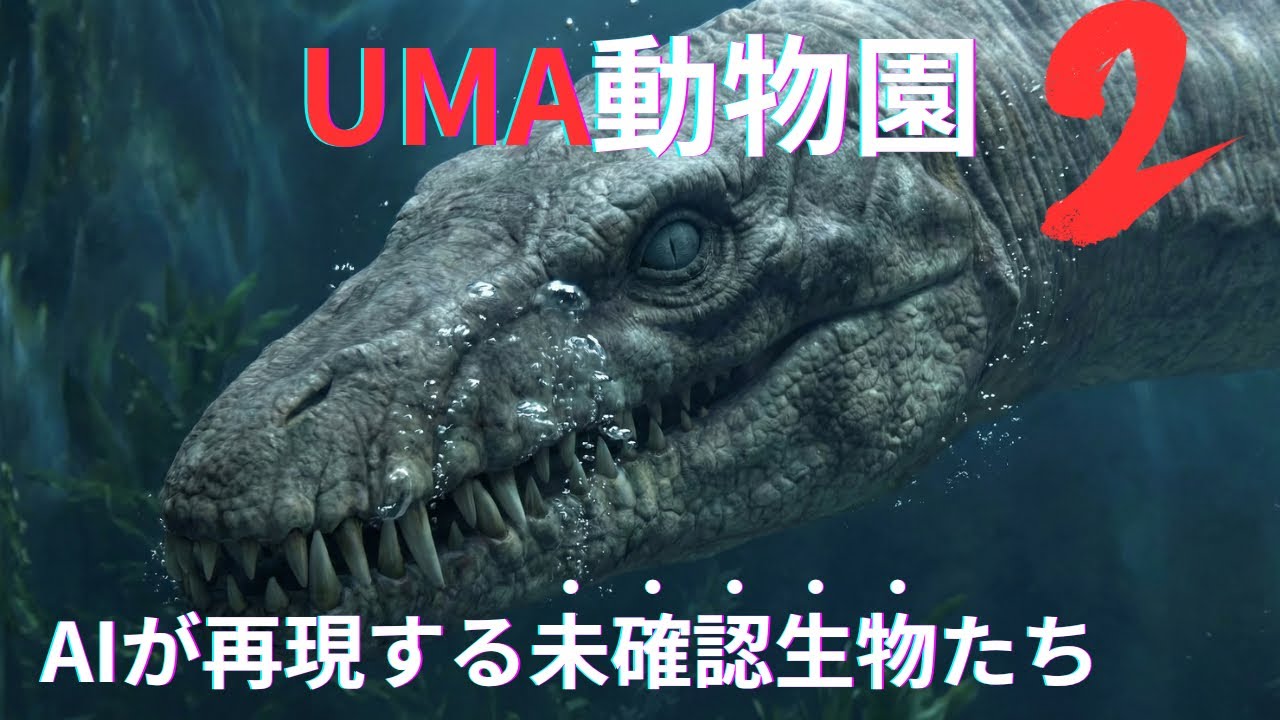 【UMA動物園2】AIに最狂の動物園作ってもらった一未確認生物一