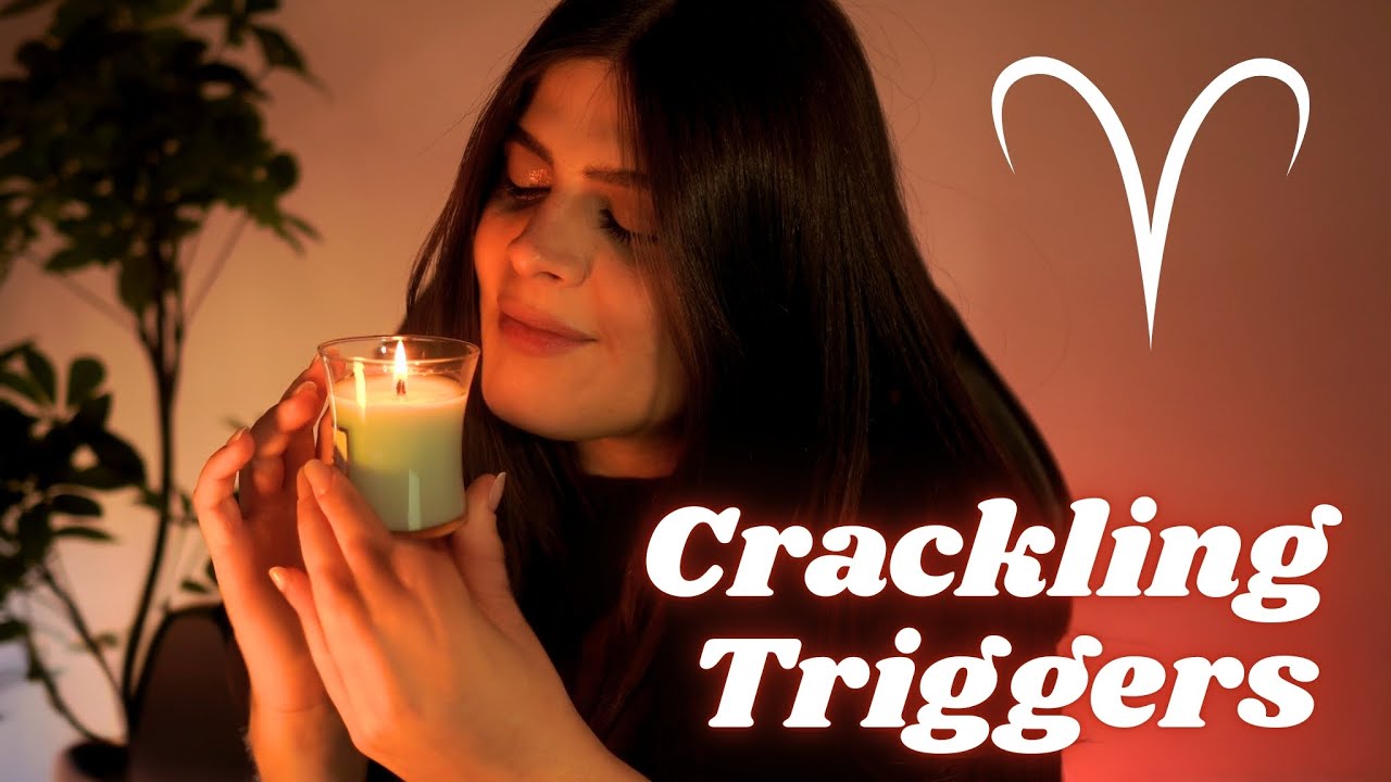 🔥 Triggers scoppiettanti e Suono della candela 🕯️ASMR perfetto per chi è Ariete