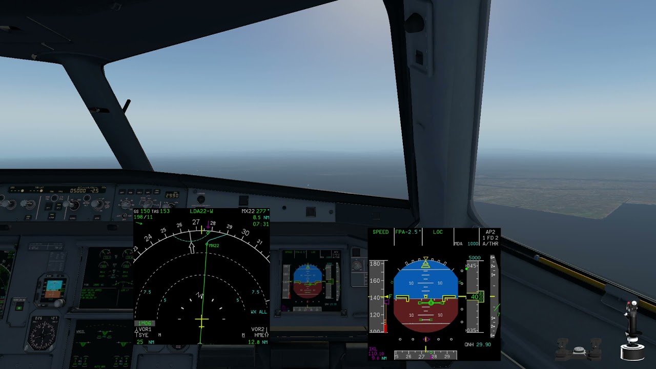 RJTT(HND) LDA - W RWY 22