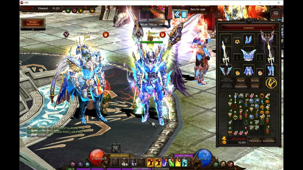 How to PRO in MUgame? The secret to becoming strong in PVP MU Online. MU Online Webzen Sv Alfhiem.