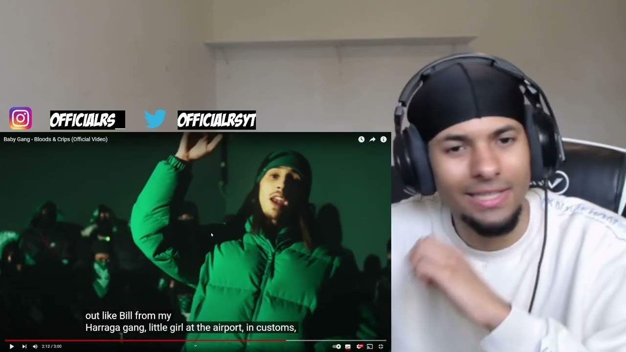 ONE OF ONE! *UK REACTION* Baby Gang - Bloods & Crips (Official Video)
