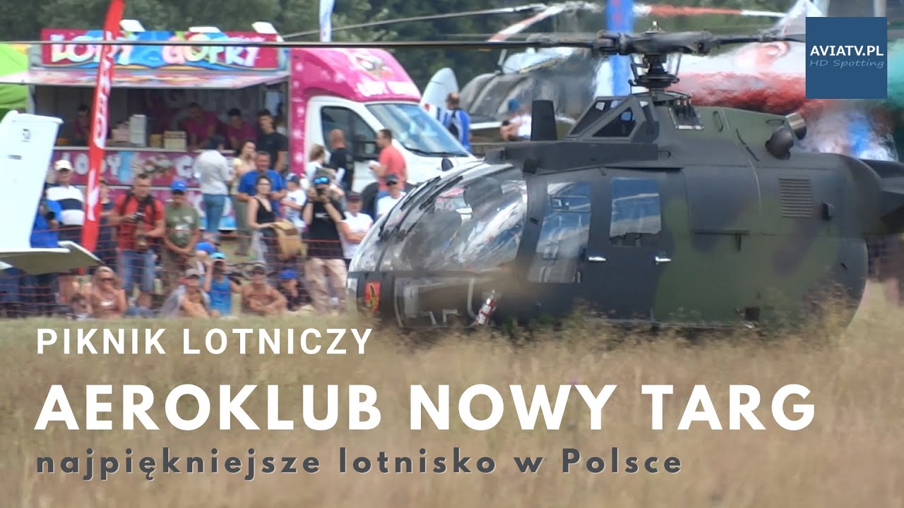 Nowotarski Piknik Lotniczy - Aeroklub Nowy Targ - Najpiękniejsze lotnisko w Polsce