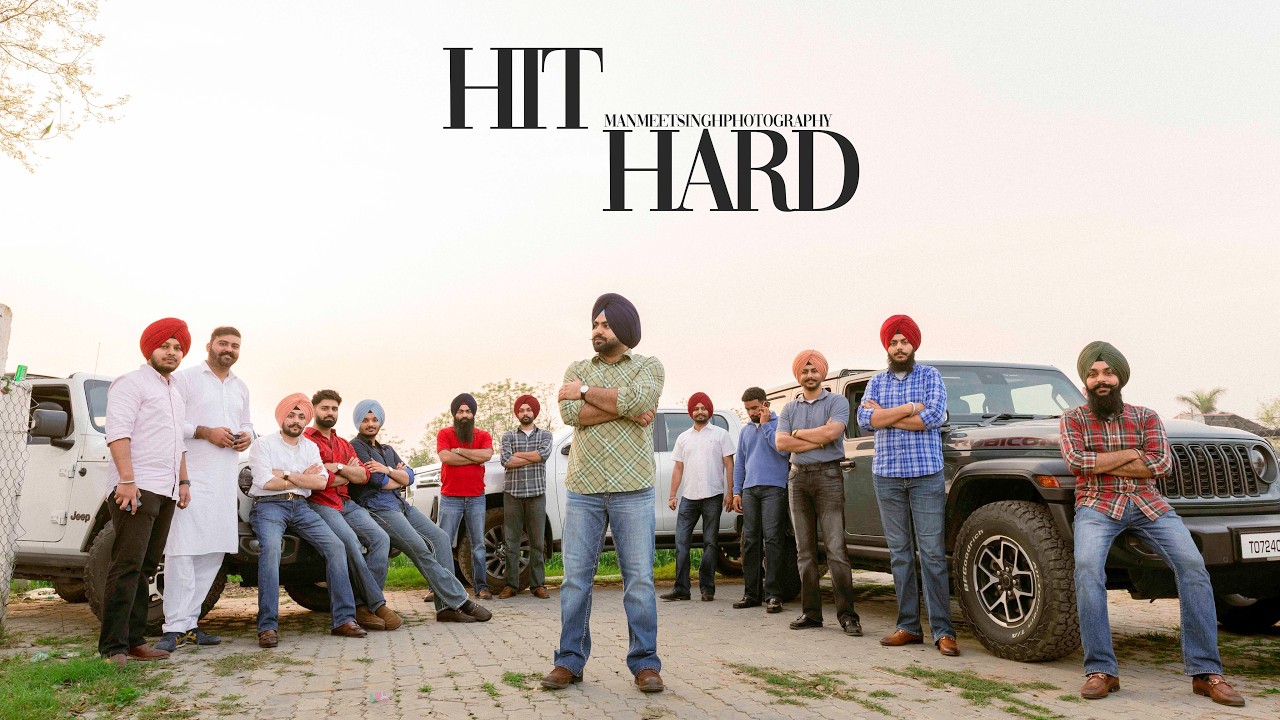 HARD HIT | HUSTINDER | Кавер-видео в формате 4K | Пенджабская песня 2026
