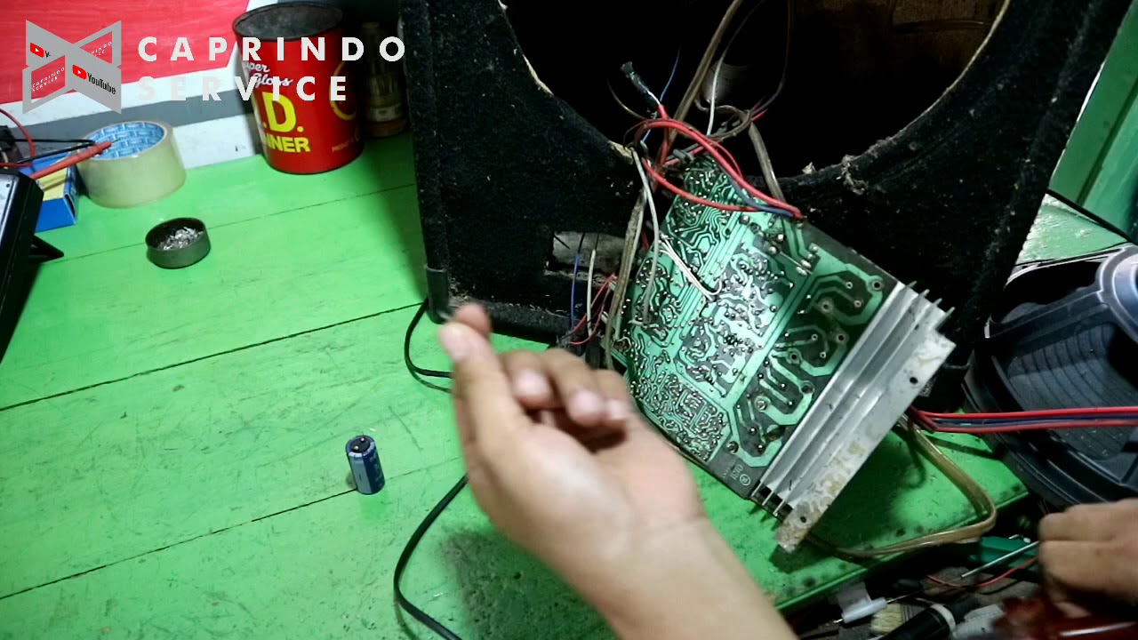Cara Memperbaiki Speaker Aktif Bassoke Dengung