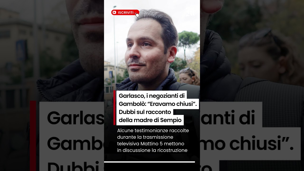 Garlasco, dubbi sul racconto della madre di Andrea Sempio