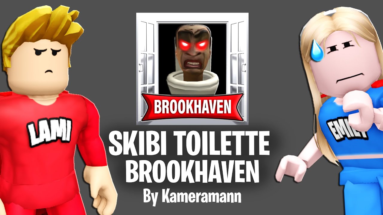 LAMI & EMILY SPIELEN das SKIBI TOILETTE SPIEL in BROOKHAVEN! (Roblox Brookhaven 🏡RP | Story Deutsch)