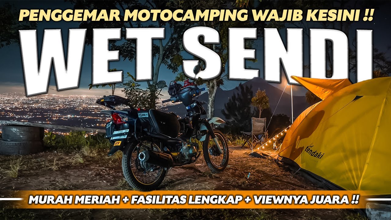 Dekat Dari Surabaya! Ternyata Ada Lokasi Motocamping Termurah Dengan Pemandangan Paling Cantik!!