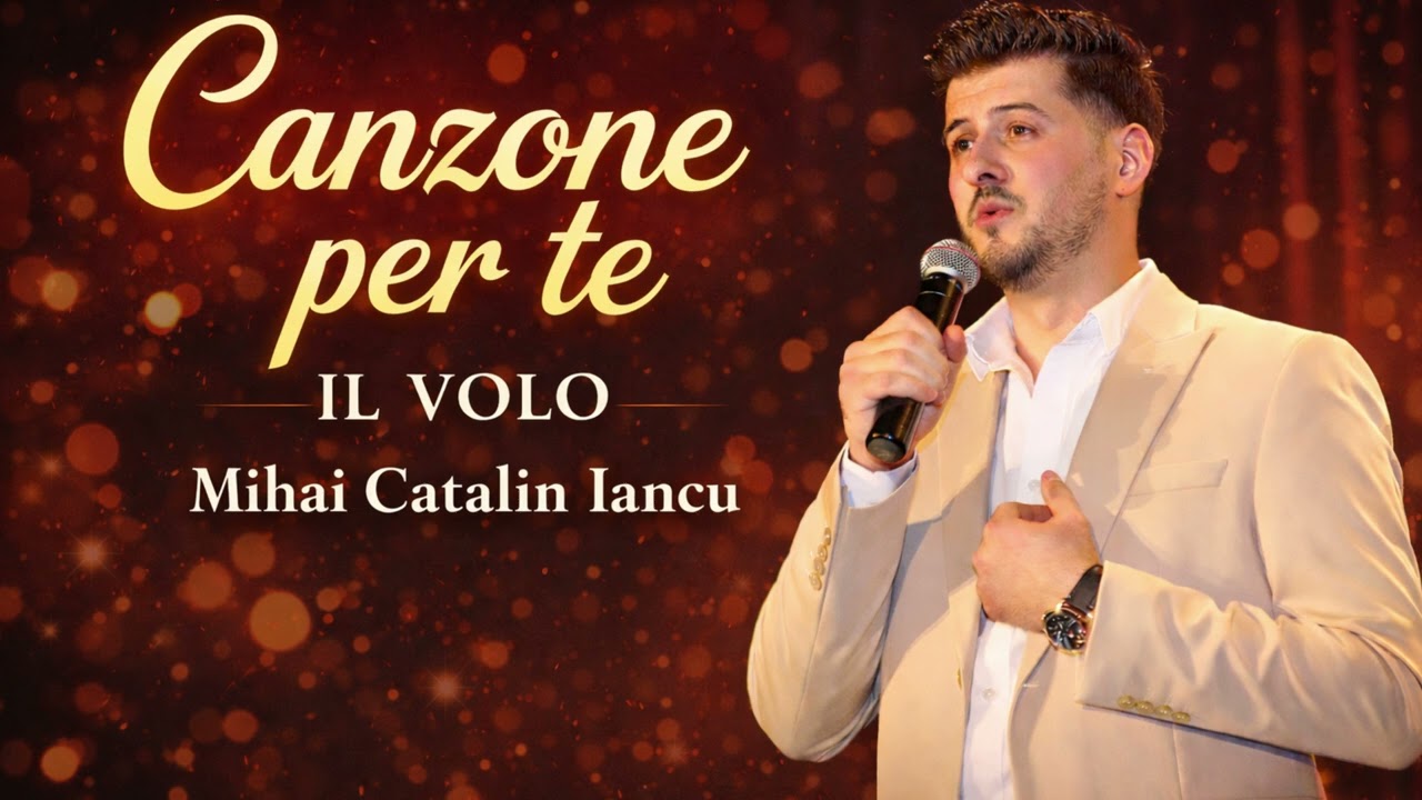 Mihai Catalin Iancu - Canzone per te | Cover Il Volo