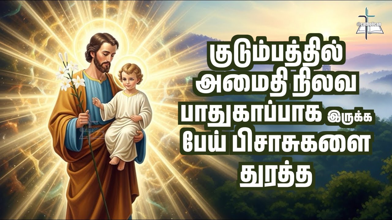 புனித சூசையப்பர் பிரார்த்தனை | Litany of Saint Joseph | கிறிஸ்தவ பிரார்த்தனைப் பாடல்