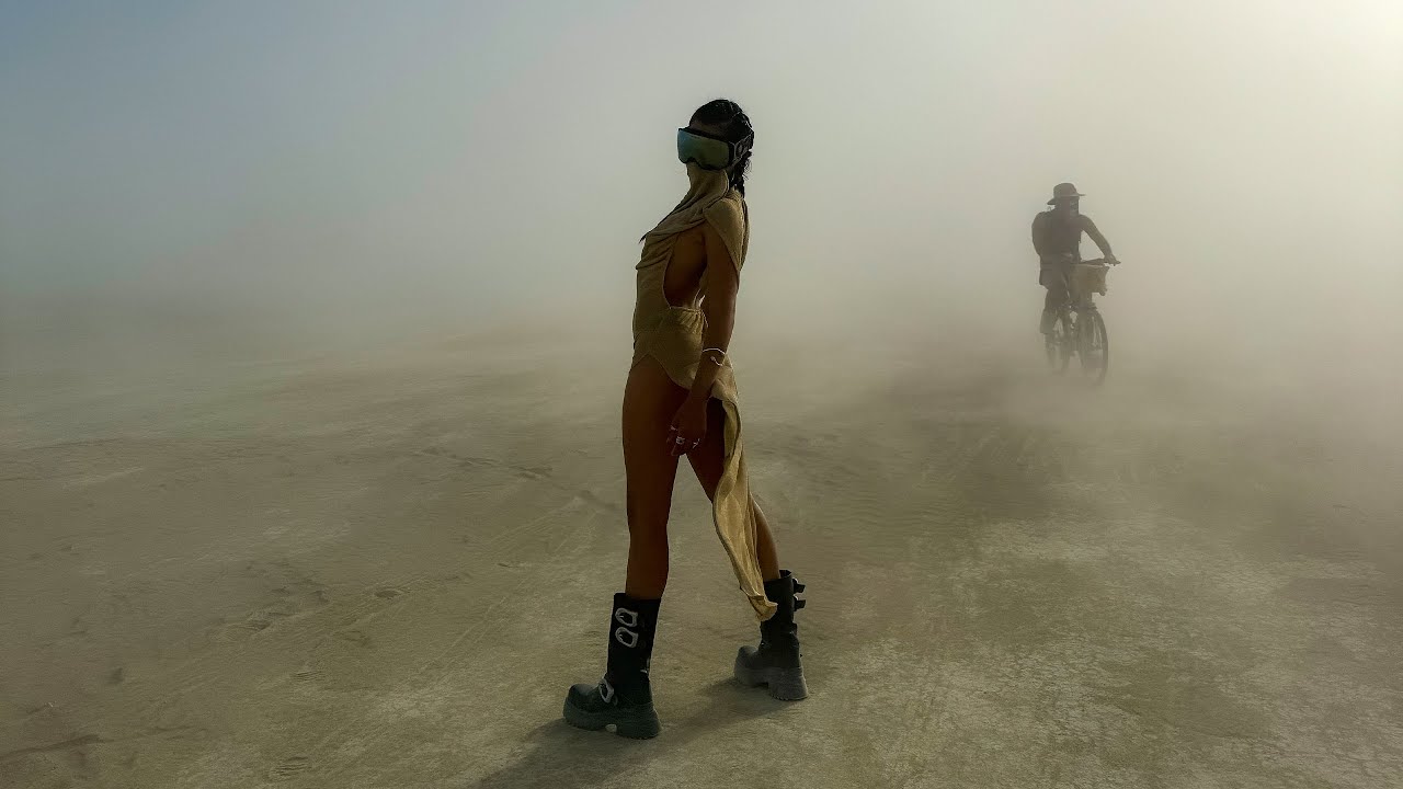 Trapped in a Sandstorm! Burning Man Day 2: Exploring the Temple