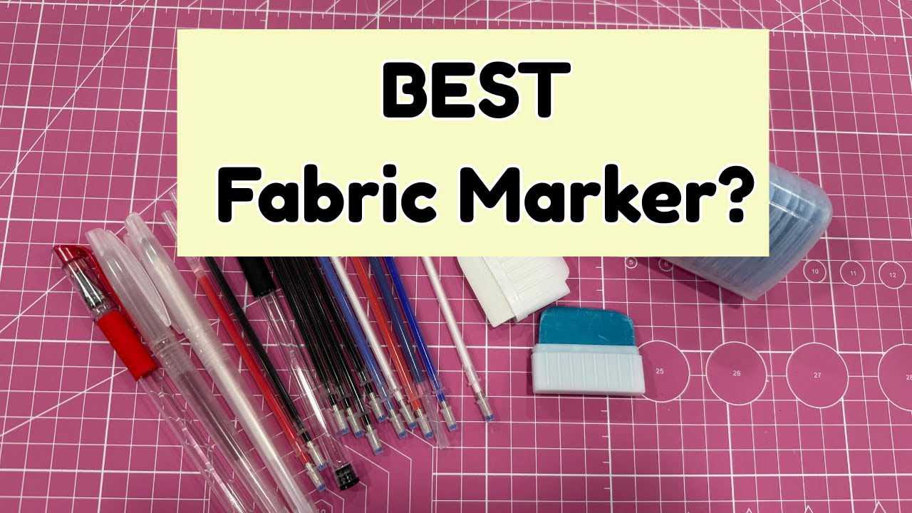 Sewing Hacks: Fabric Marking Tools You NEED to Try (Chalk & Heat Erasing Pens) 