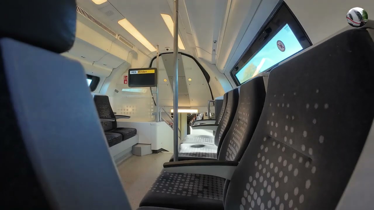 Eisenbahnverkehr in Kirchhorsten (Niedersachsen) am 18.10.2025