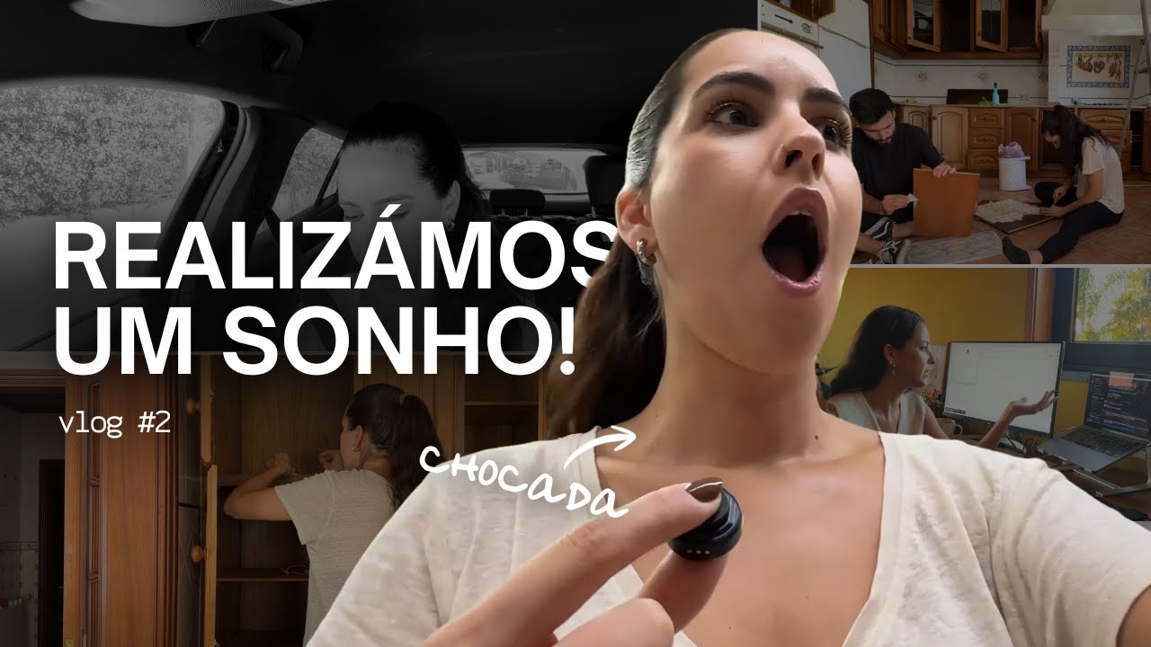 comprámos uma casa, atualização do instagram, e um livro que me transformou - (messy) vlog#2