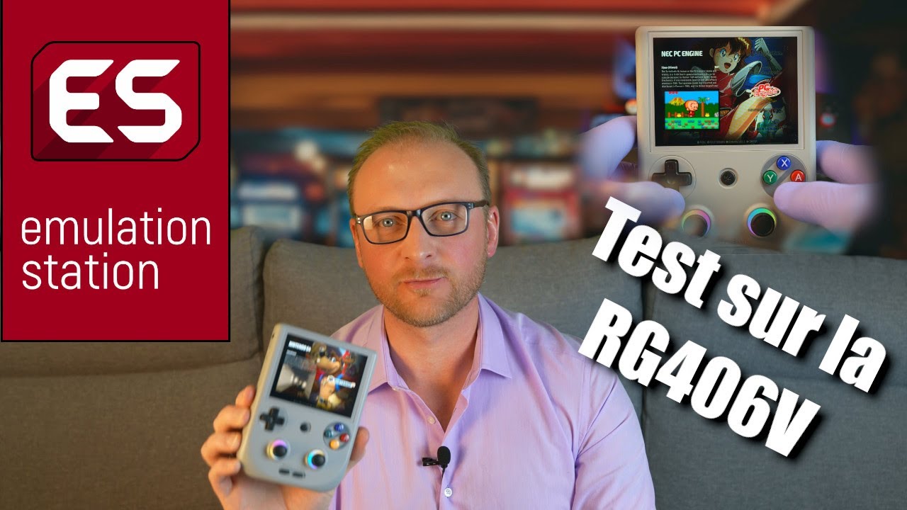 Android Emulation Station Tutorial and Test on Anbernic's RG406V!