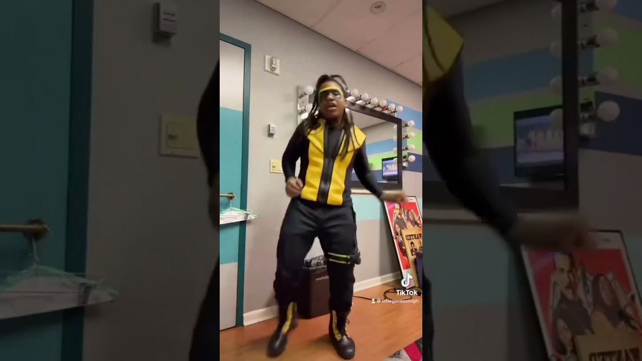 Miles in costume (bts) for Season 3 from Terrence dressing room! 💪💯🙏 #dangerforce #season3