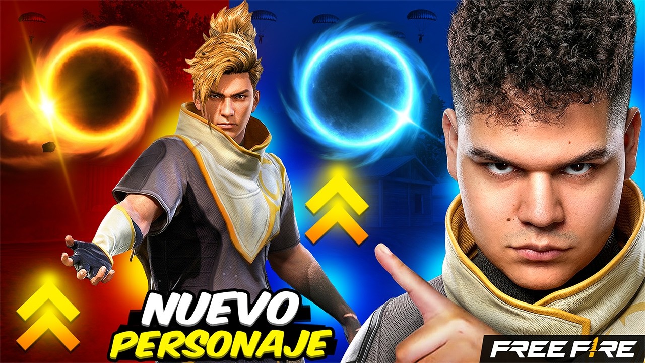 JUGANDO CON EL NUEVO PERSONAJE DE FRE FIRE !!