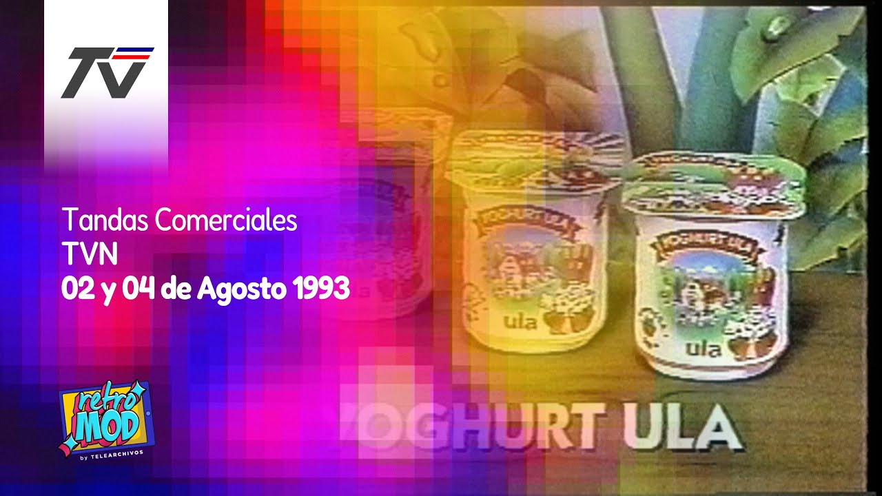 Tandas Comerciales TVN (02 y 04 de Agosto 1993)