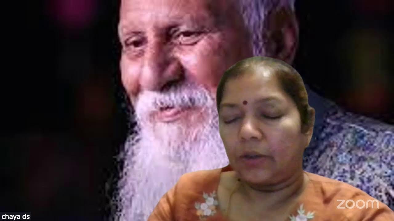 Who is an Enlightened Master Swadhyaya Smt Chaya Bengaluru 11/03/2026 Pmc Kannada