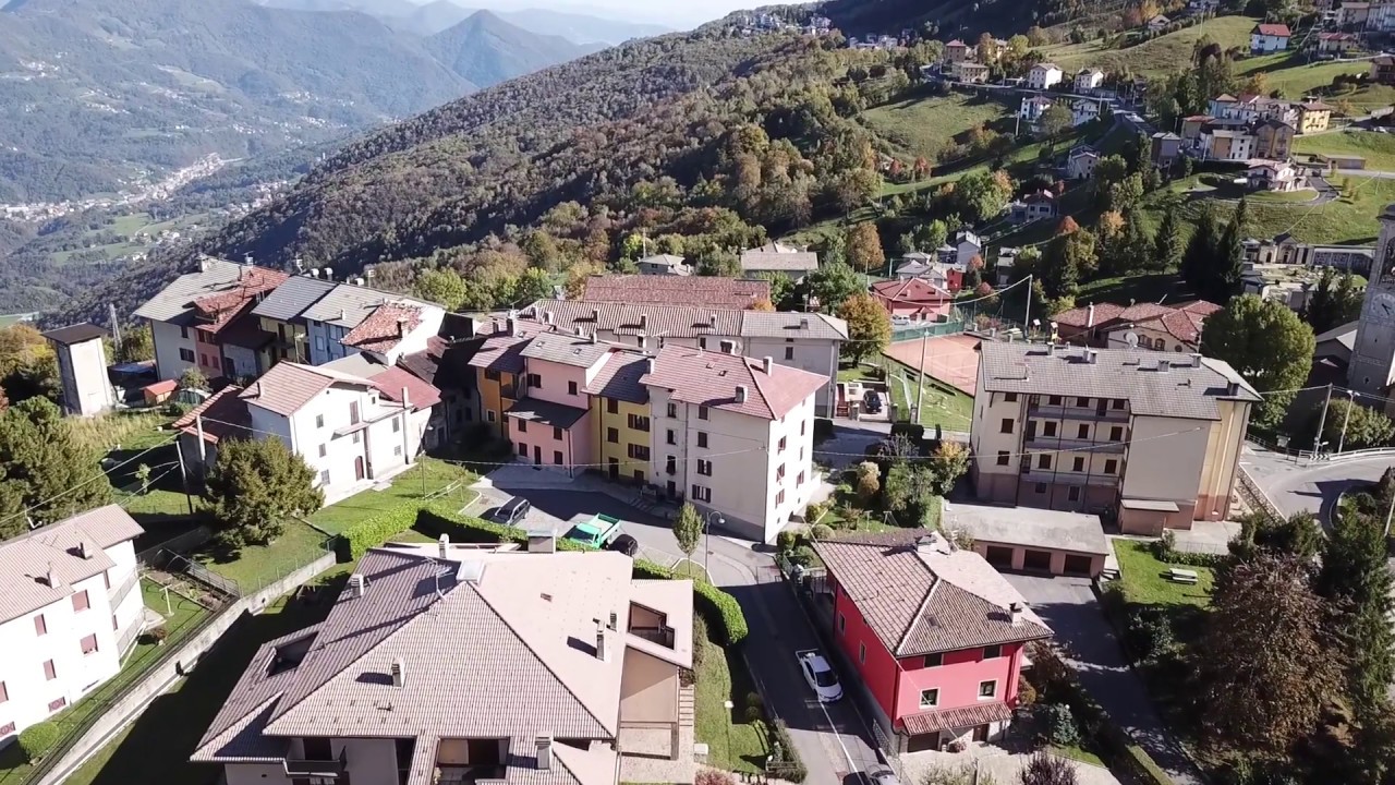 Costa Valle Imagna Volo con Drone Mavic