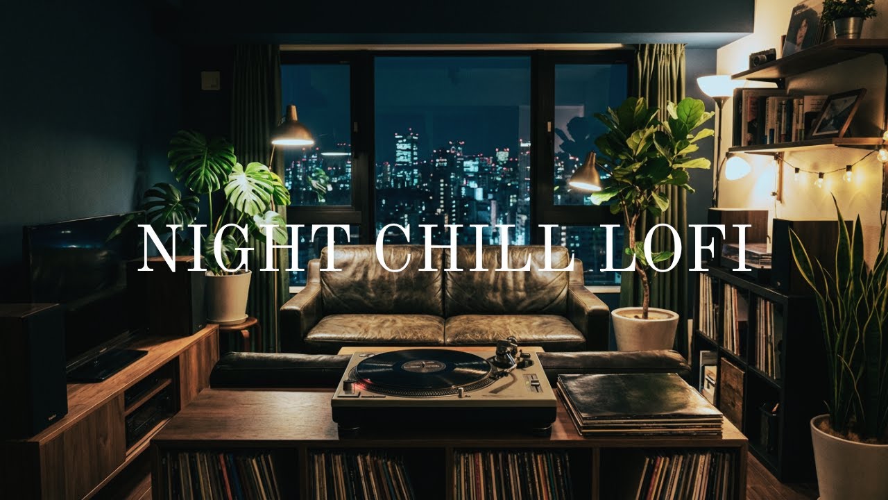 Night Chill Lofi Beats for Focus, Work & Relax