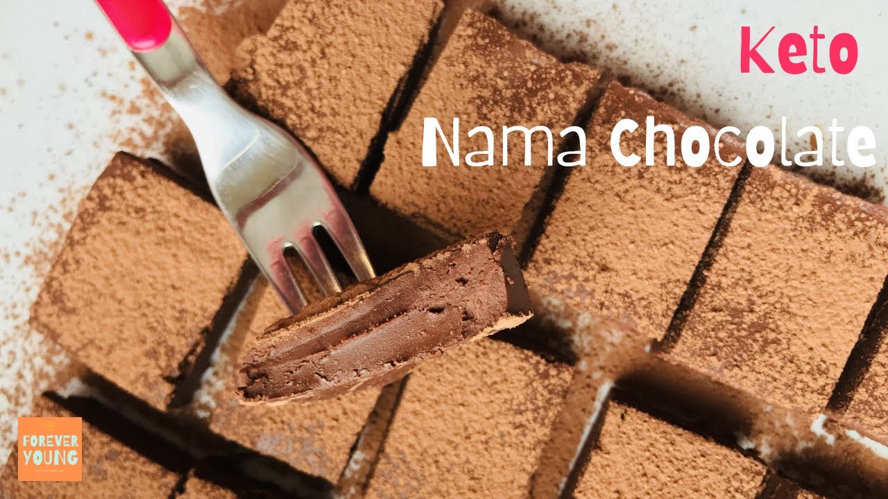 Melt in Mouth Keto Nama Chocolate⎪Sugar-free, Low Carb⎪Only 4 Ingredients⎪Subtitles in 🇺🇸🇮🇹🇩🇪🇯🇵