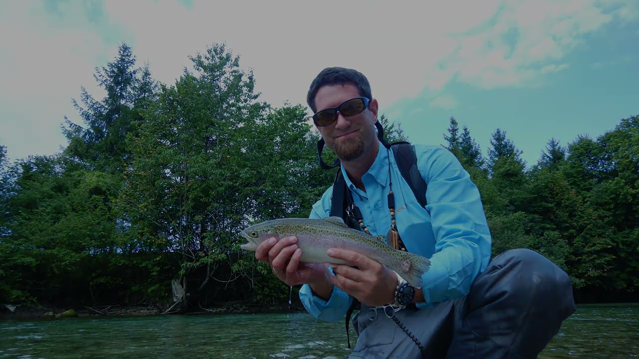Flyfishing River Alm - Austria