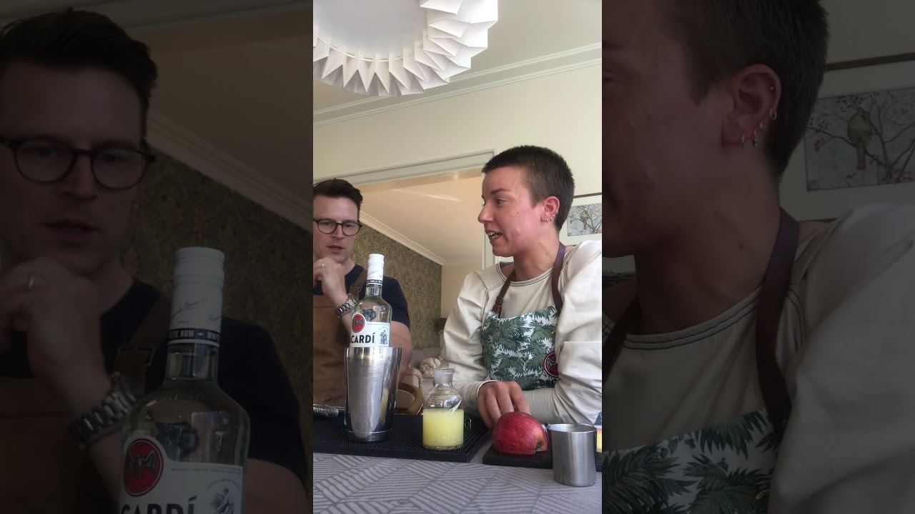 LIVE Pear With Me Cocktail Bacardi Legacy DK winner 2020 (Danish)