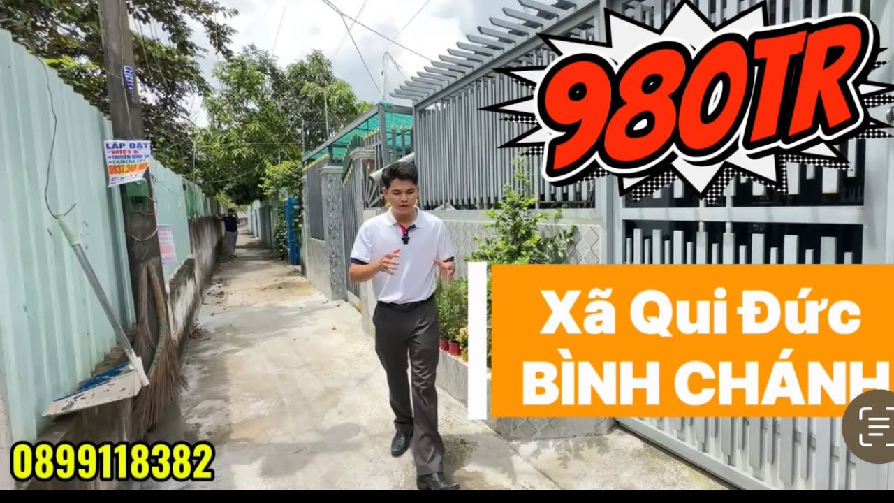 Cần Mua Nhà Bình Chánh✅Tổng Mức Giá Không Phát Sinh 980tr📱0899118382#nhabinhchanhgiare #nhabinhchanh
