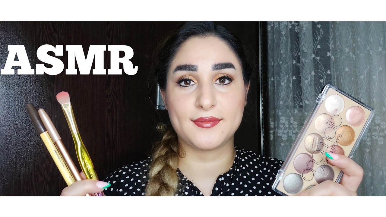 ای اس ام آر فارسی|رول پلی آرایشگر|میکاپ عروسی ASMR Bridal Makeup Role Play.
