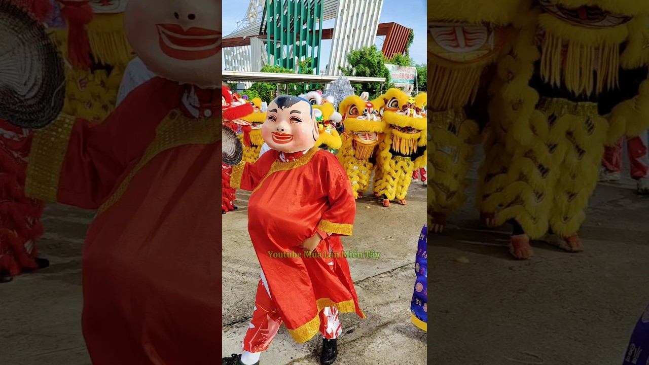 M&uacute;a L&acirc;n &Ocirc;ng Địa #mualantet #babycute #funny #cat #kids #chinesenewyear #ongdiavuive #muaongdia