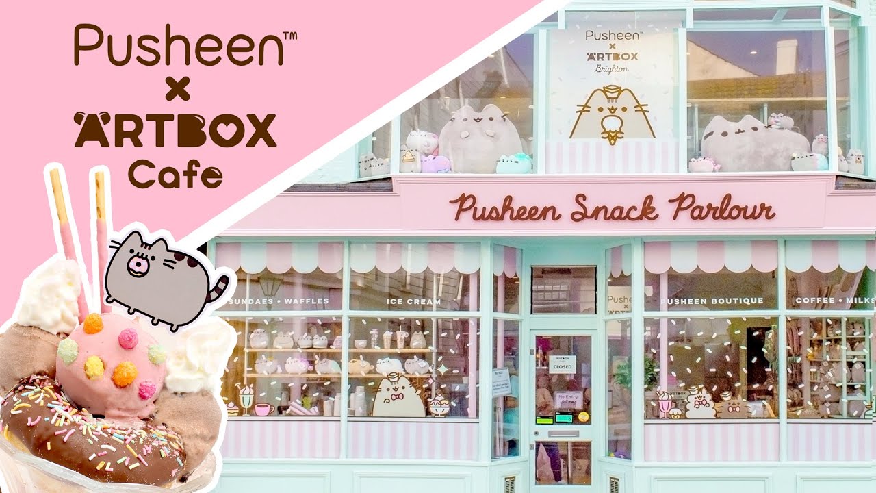 Pusheen Snack Parlour Tour (Pusheen x ARTBOX Cafe)