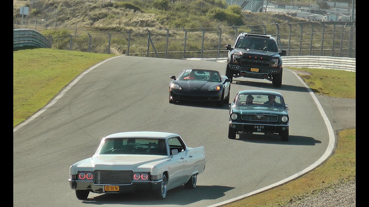 USA Car Parade 07.04.2024 American Sunday Zandvoort