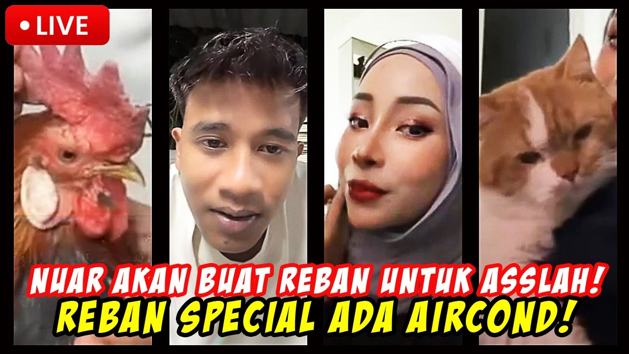 [LAWAK] 😂 AI ASSLAH NAK SEMBELIH AYAM AI NUAR?! | 11.02.26  #assnurah #nuarsejarah #live #lawak
