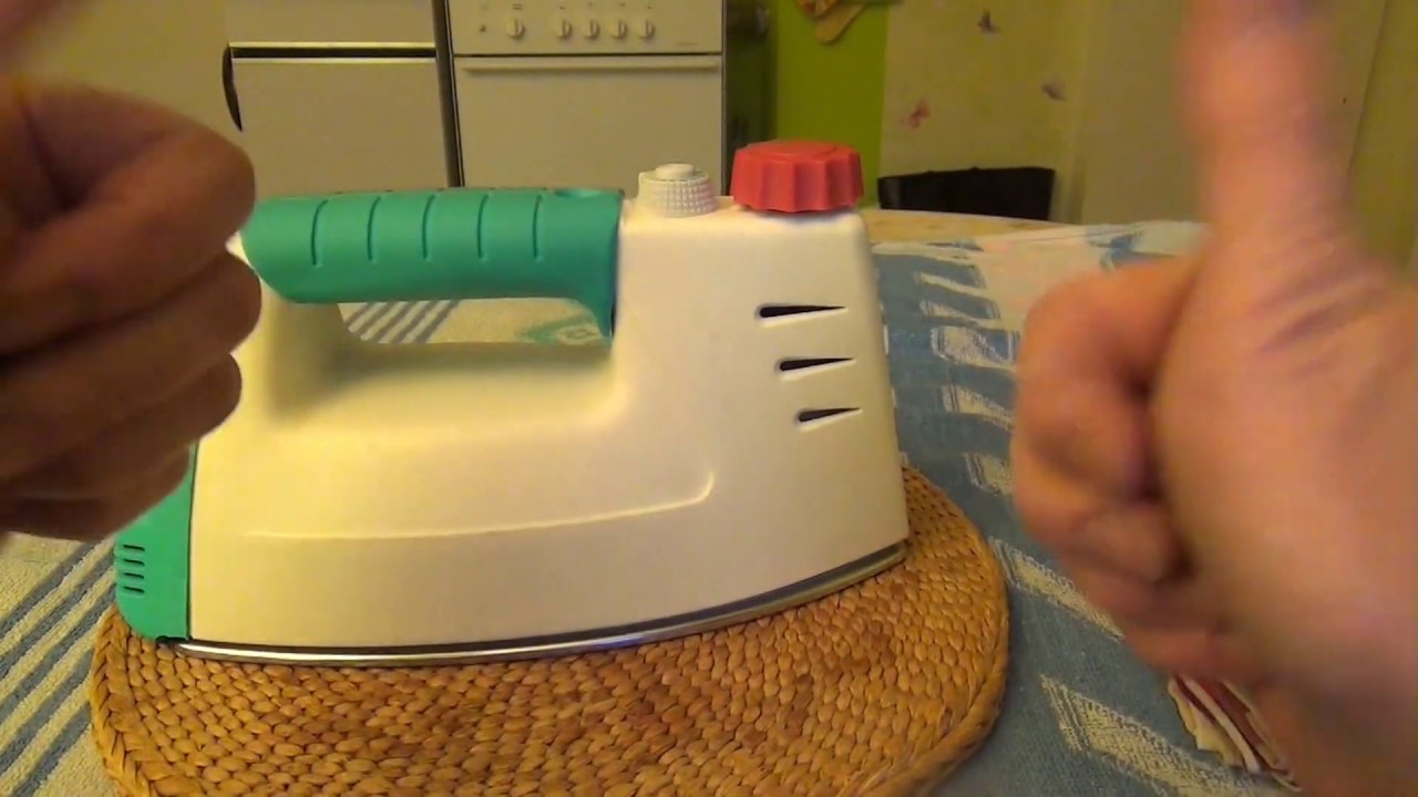 Funktionsprüfung  Dampfbügeleisen  Rotel Professional,steam iron