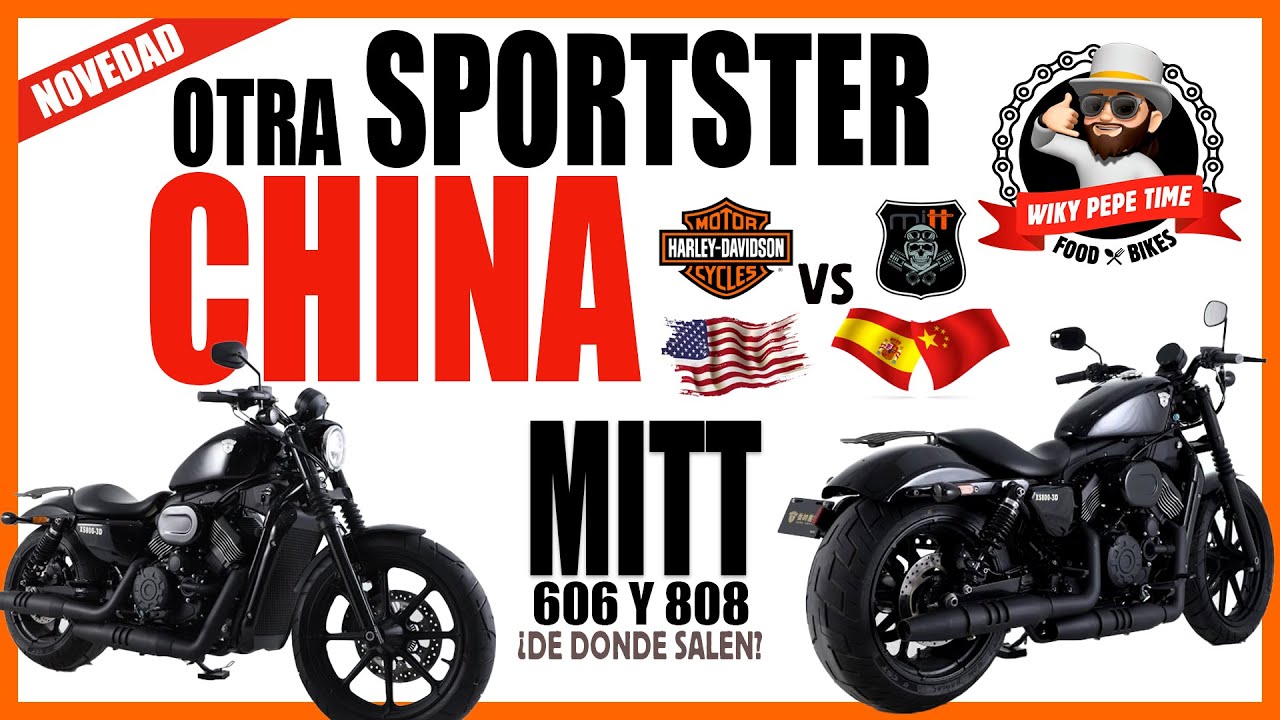 🔥 ¿Copia o Tributo? La NUEVA MITT Sportster China  🏍️ ¡Orígenes REVELADOS! #eicma2023