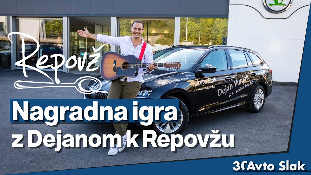 Nagradna igra: z Dejanom k Repovžu! | Avto Slak
