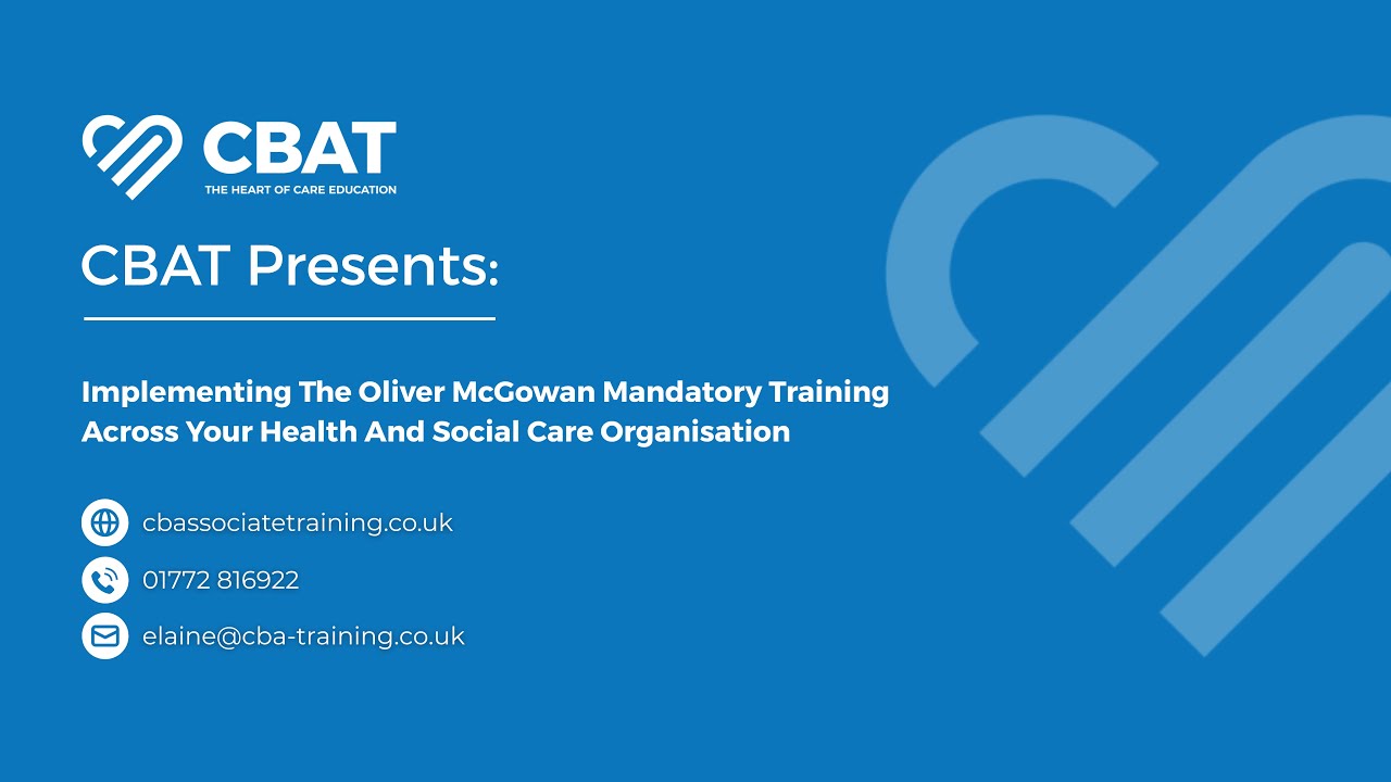 Implementing The Oliver McGowan Mandatory Training Across Your Health And Social Care Organisation