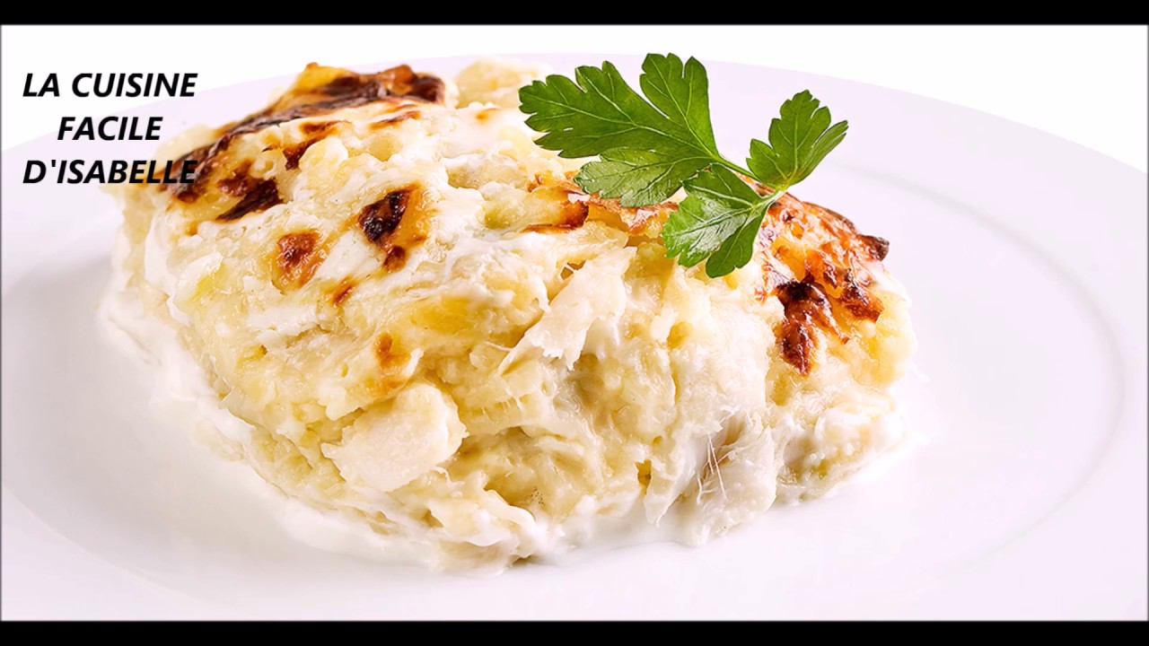 MORUE A LA CREME BACALHAU CON NATES