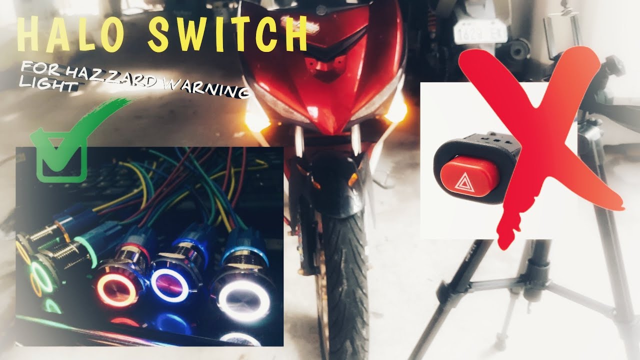 HOW TO INSTALL HAZZARD USING HALO SWITCH | SNIPER 150 |
