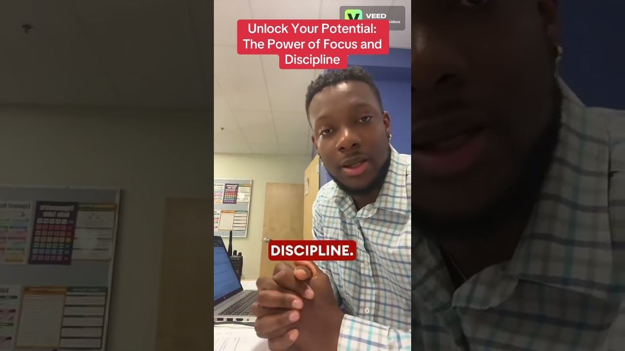 #focusanddiscipline