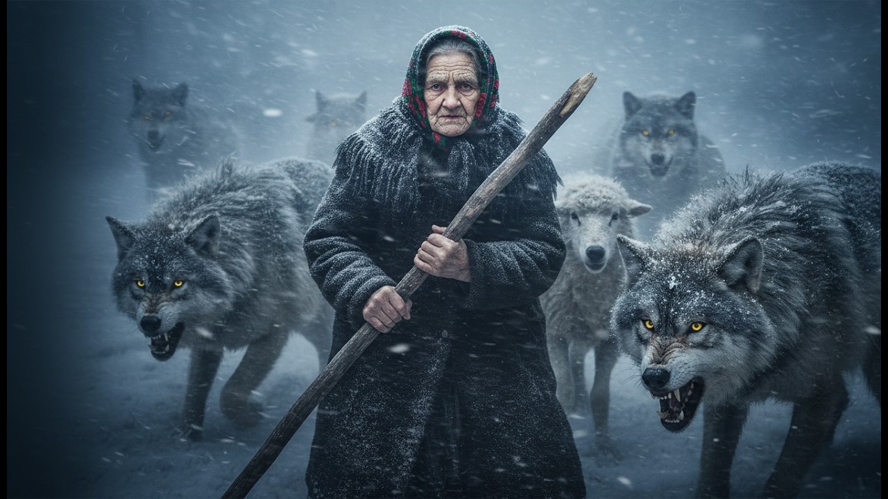 82-Year-Old During Whiteout:How she saved herself: Hungry Wolves Hunt Her Only Livestock]