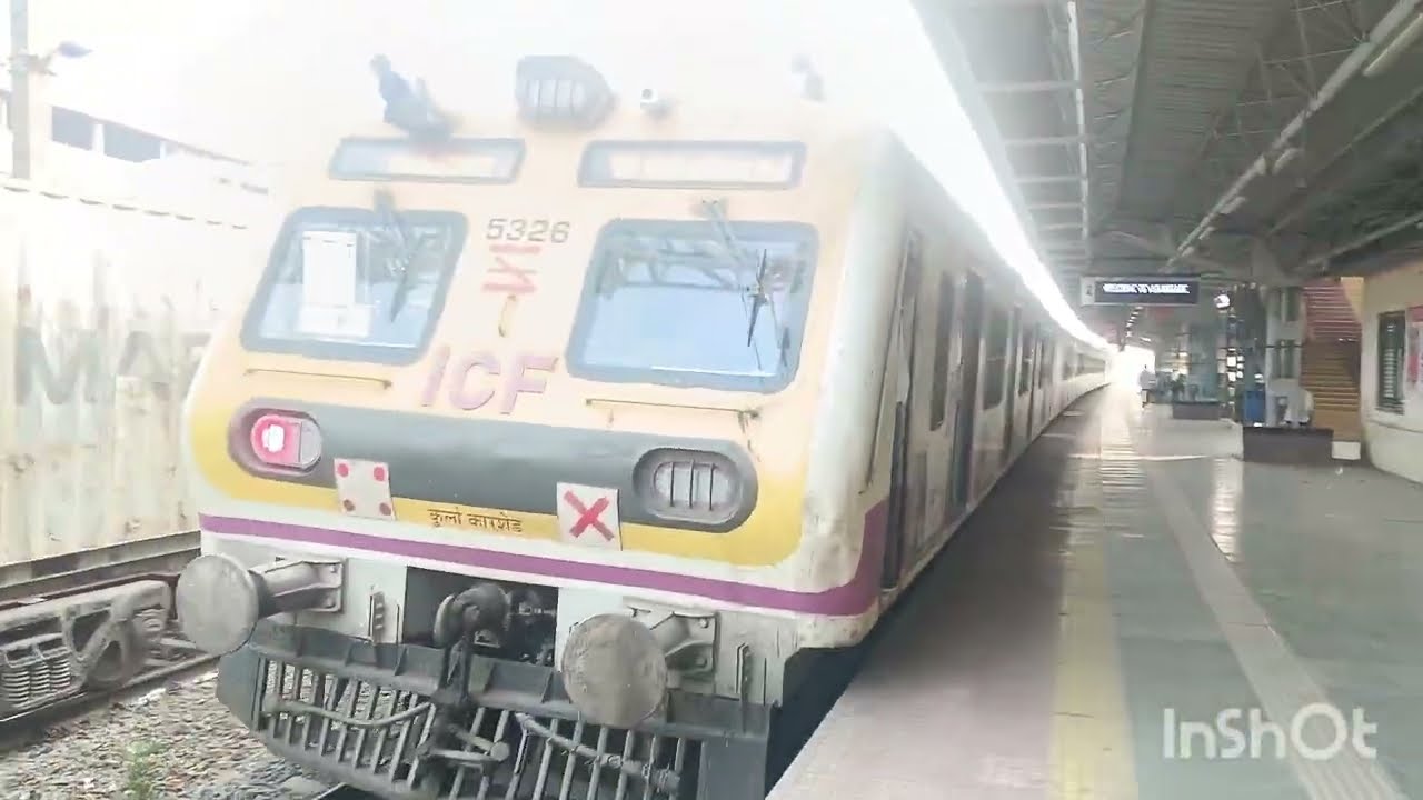 An Evening at Asangaon Station 🌆🚆 | Mumbai Local Platform Life l Indian railways l central railways