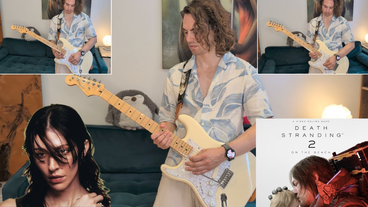 On The Beach - Caroline Polachek (from Death Stranding 2) - Guitar Solo Version