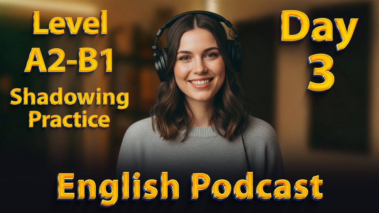 Day 3: Speak English Naturally | Shadowing Practice | English Speaking Practice (5-Day EN Challenge)