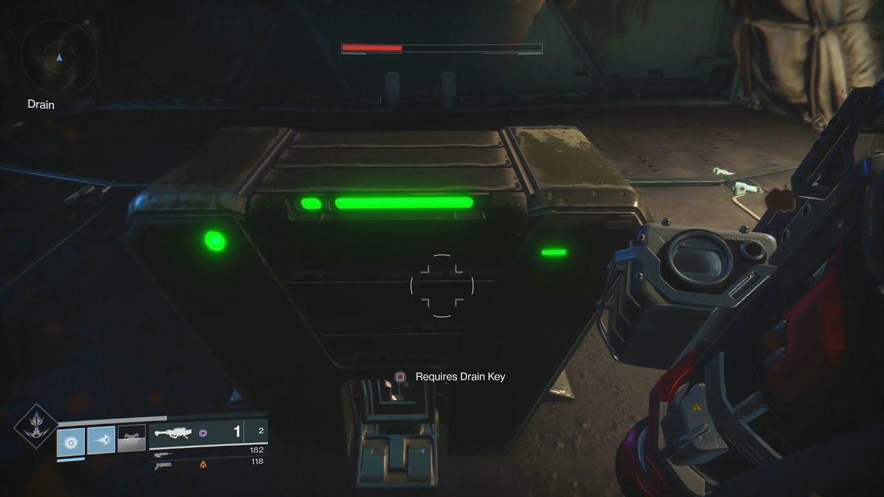 Destiny 2 - Drain Raid Chest Location (Drain Key Required / Solo Method) - Leviathan Raid