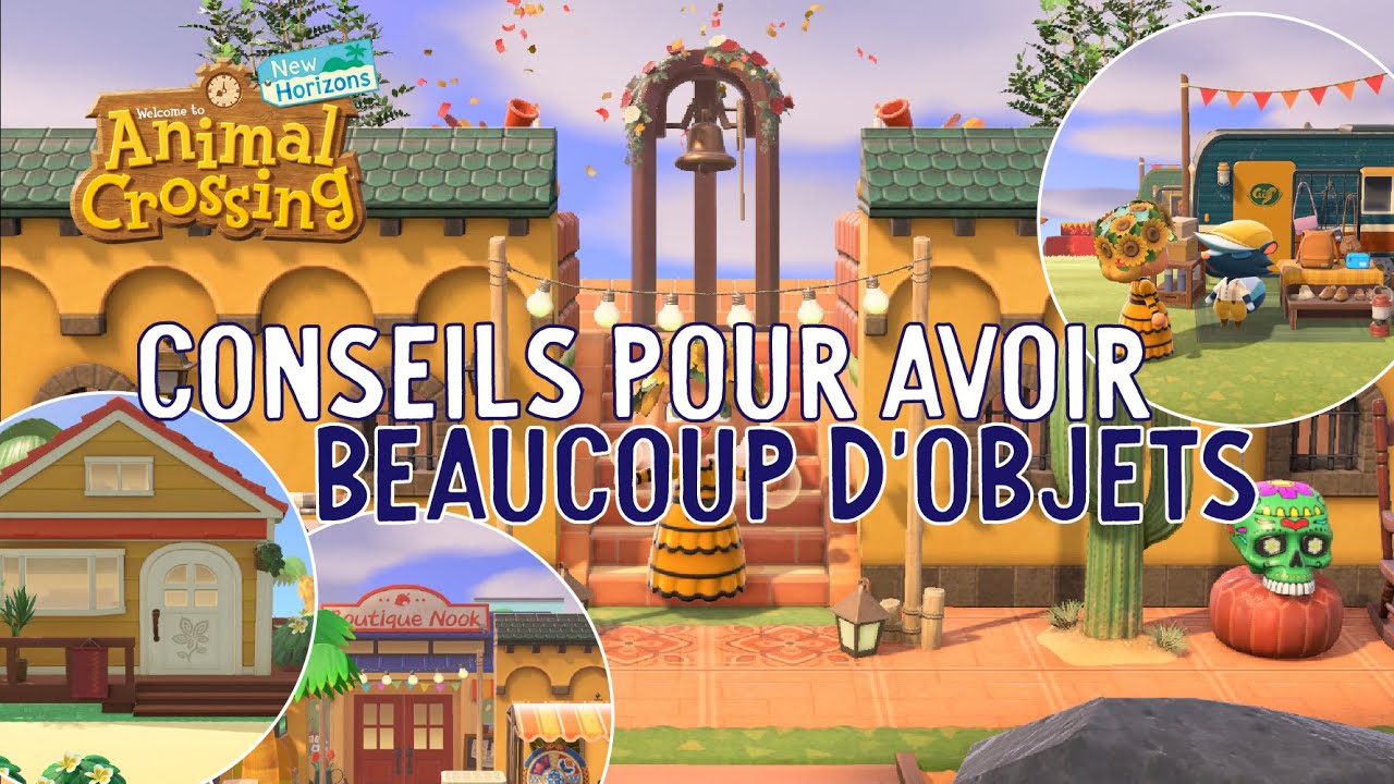 Avoir BEAUCOUP d'objets (sans hack) - Animal Crossing New Horizon