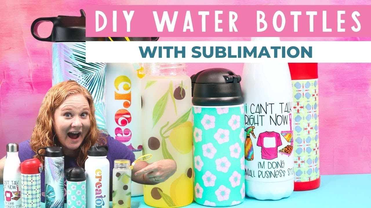 Sublimation Water Bottles: How to Make Them the Right Way!