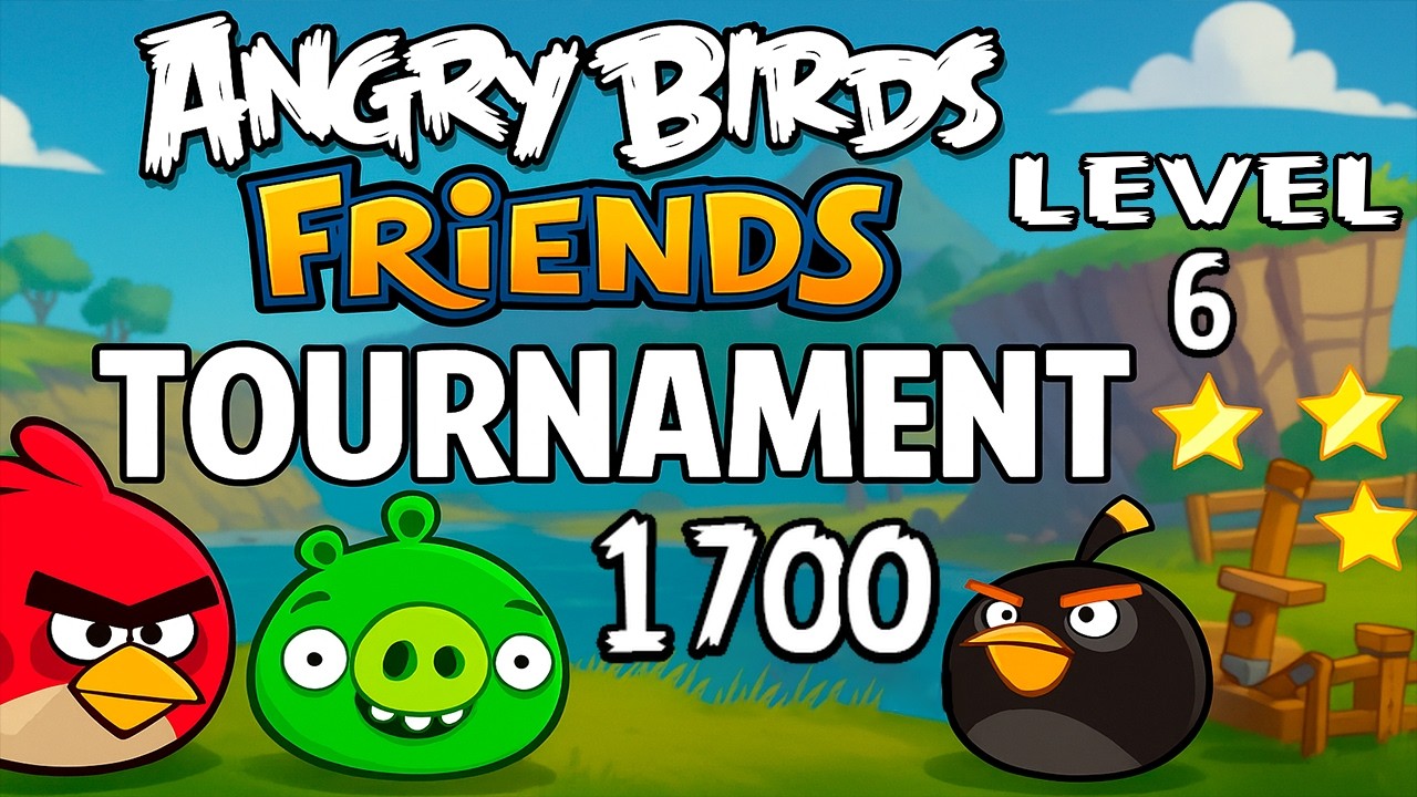 Angry Birds Friends Level 6 Tournament 1700 - MAX SCORE Strategy (12.02.2026) Power-Ups