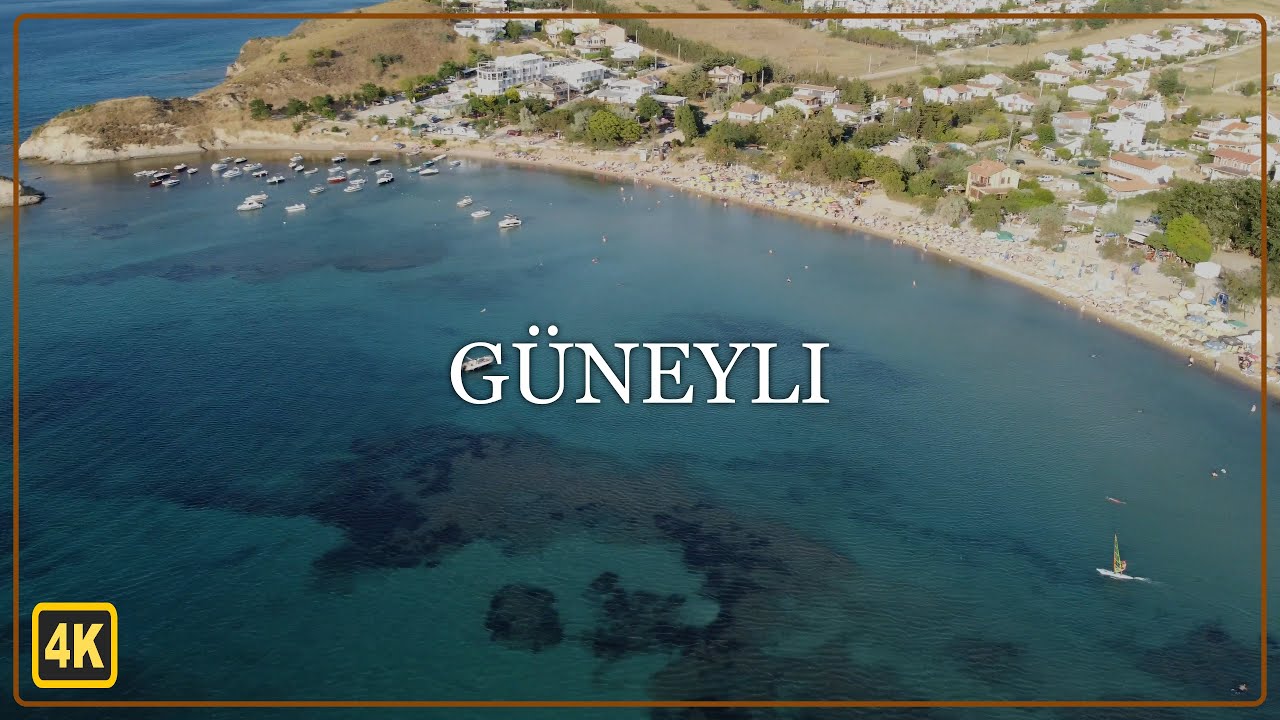 Gelibolu, G&uuml;neyli K&ouml;y&uuml; - 4K Drone Doğa &Ccedil;ekimi