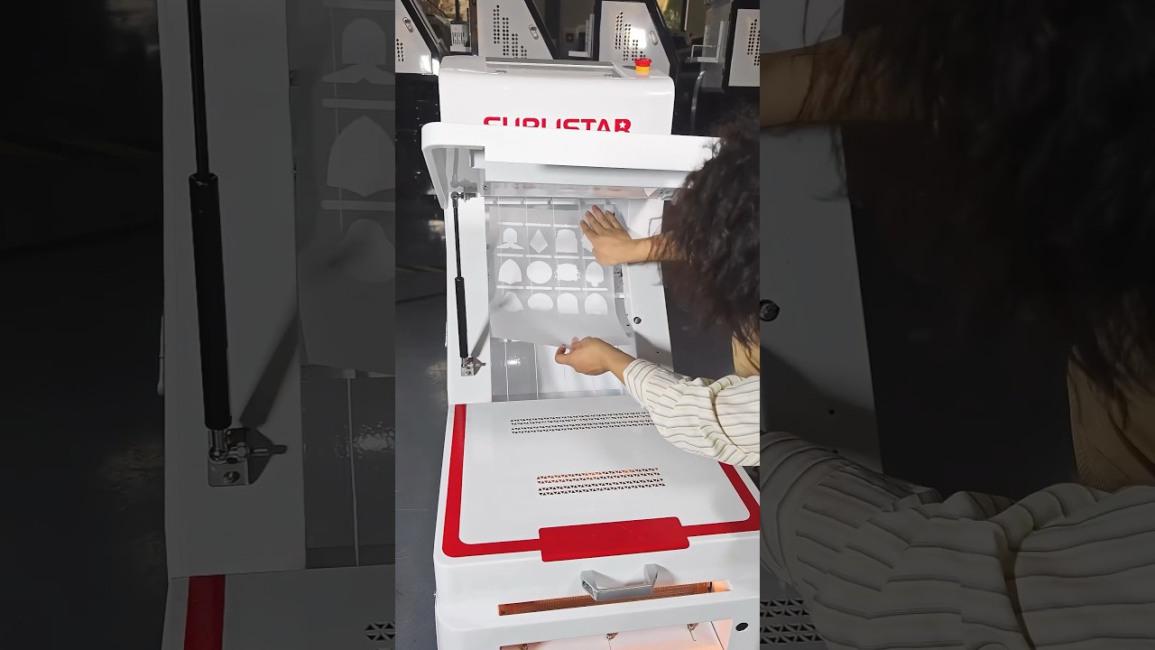 A3+ L Sheet Size Automatic Desktop Powder Shaker #dtf dtfshaker #powdershaker